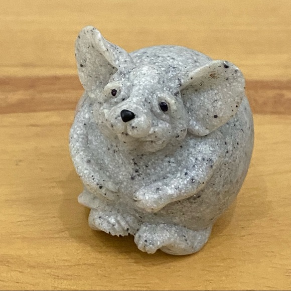 Vintage Quarry Critters Midas Chubby Mouse Rat Mini Miniature Figurine - Picture 1 of 10